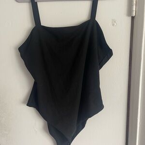 Pink Lily Black Sleeveless Top